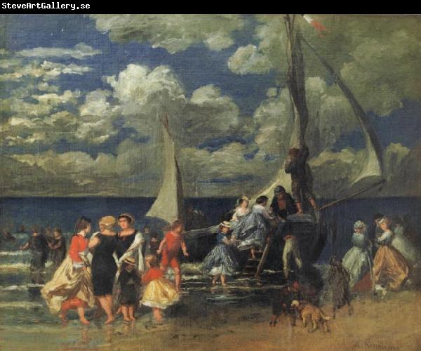 Pierre Renoir Return of a Boating Party